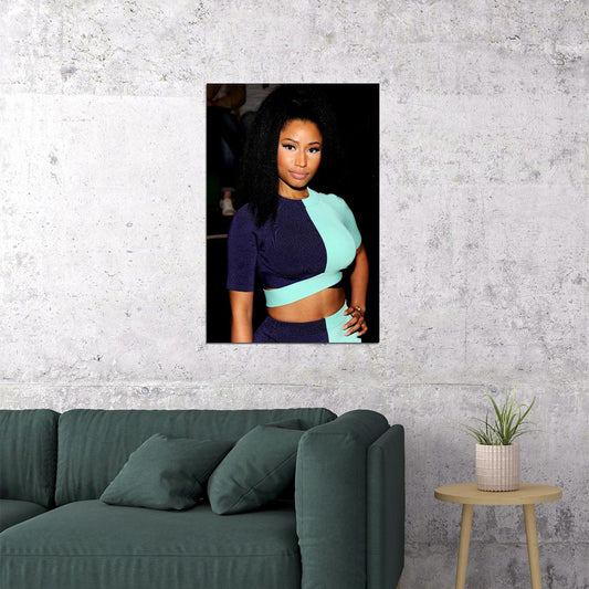 Nicki Minaj Rap Music Star Hip Hop Rapper Musician Poster Wall Art Print Home Wall Decor - xonomax