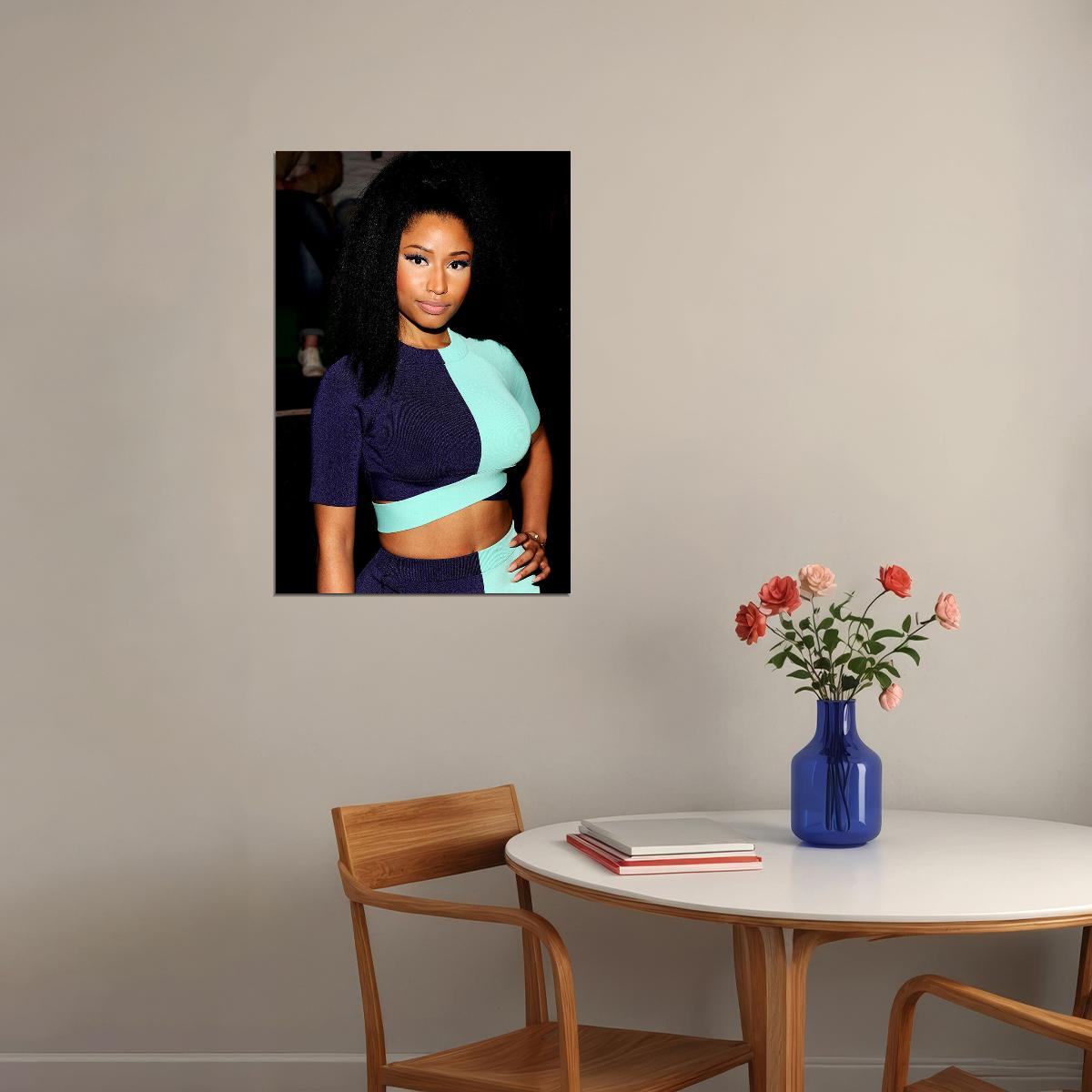 Nicki Minaj Rap Music Star Hip Hop Rapper Musician Poster Wall Art Print Home Wall Decor - xonomax