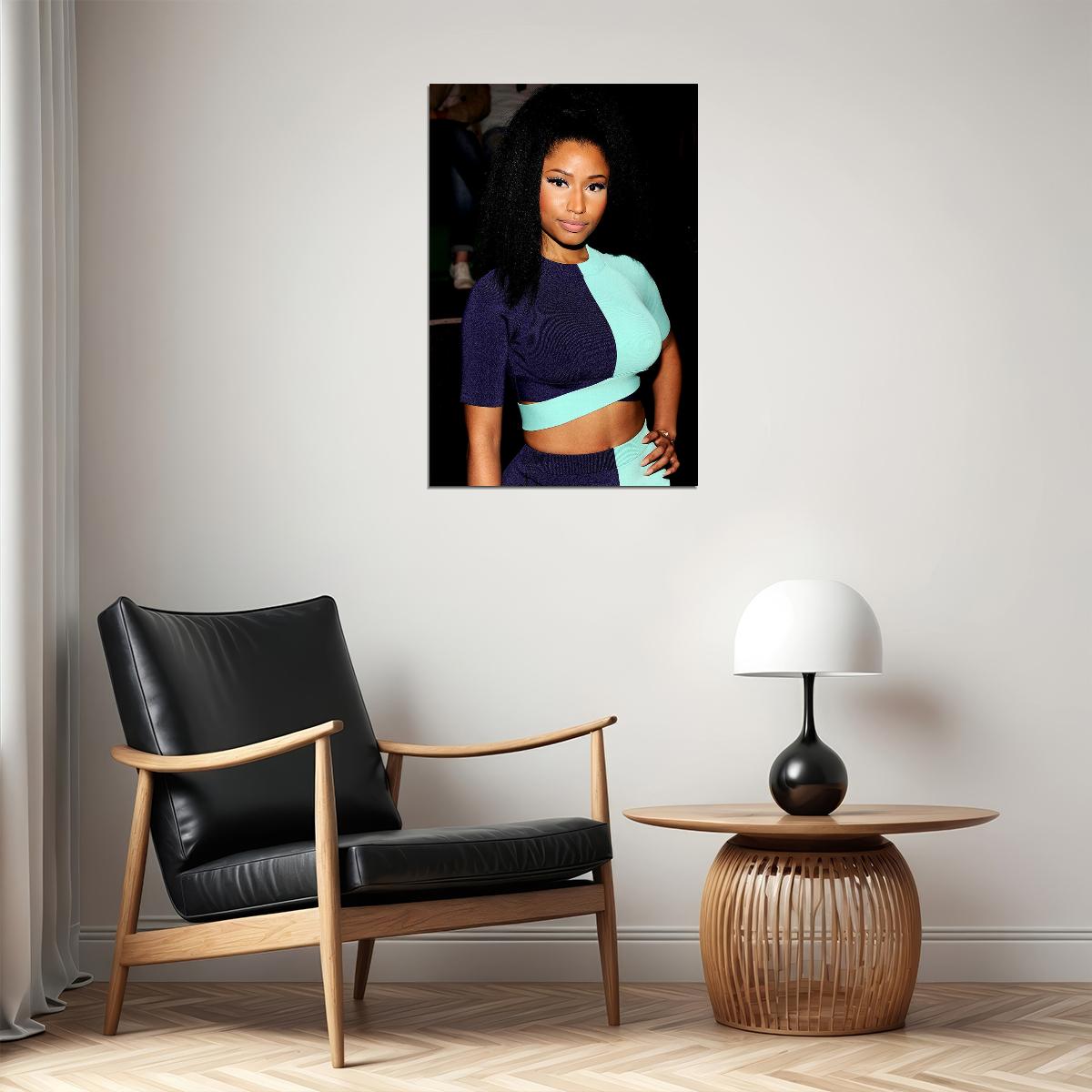 Nicki Minaj Rap Music Star Hip Hop Rapper Musician Poster Wall Art Print Home Wall Decor - xonomax