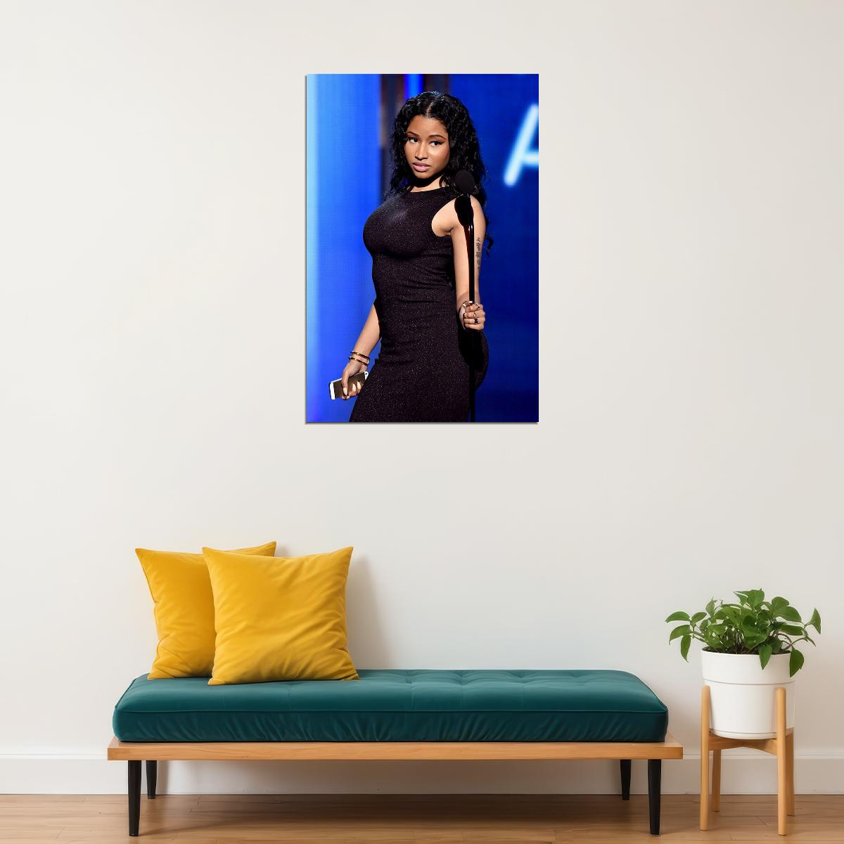 Nicki Minaj Rap Music Star Hip Hop Rapper Artist Poster Wall Art Print Home Wall Decor - xonomax
