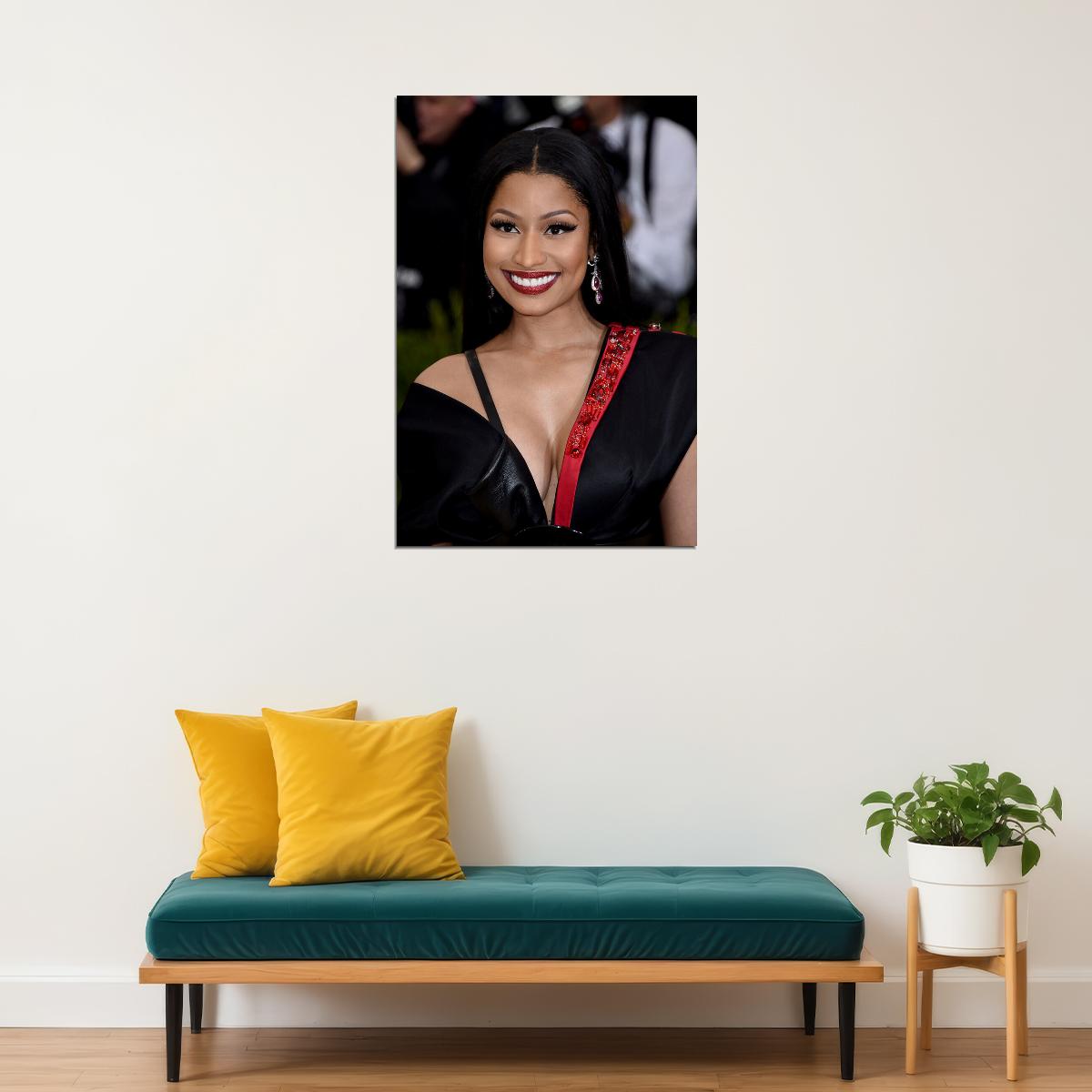 Nicki Minaj Rap Music Star Hip Hop Rapper Singer Poster Wall Art Print Home Wall Decor - xonomax