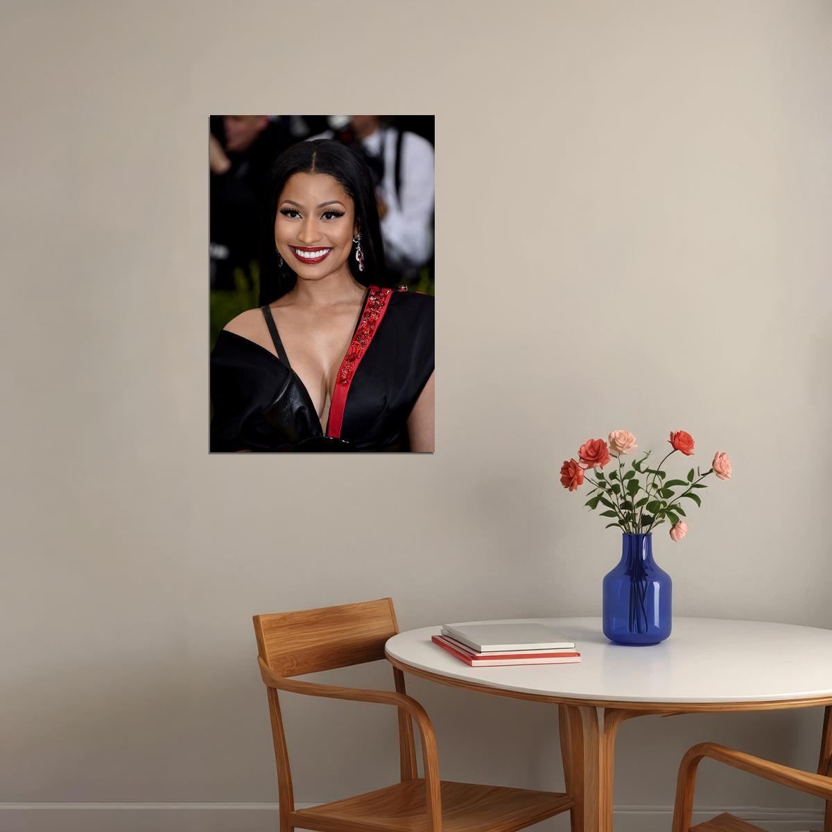 Nicki Minaj Rap Music Star Hip Hop Rapper Singer Poster Wall Art Print Home Wall Decor - xonomax