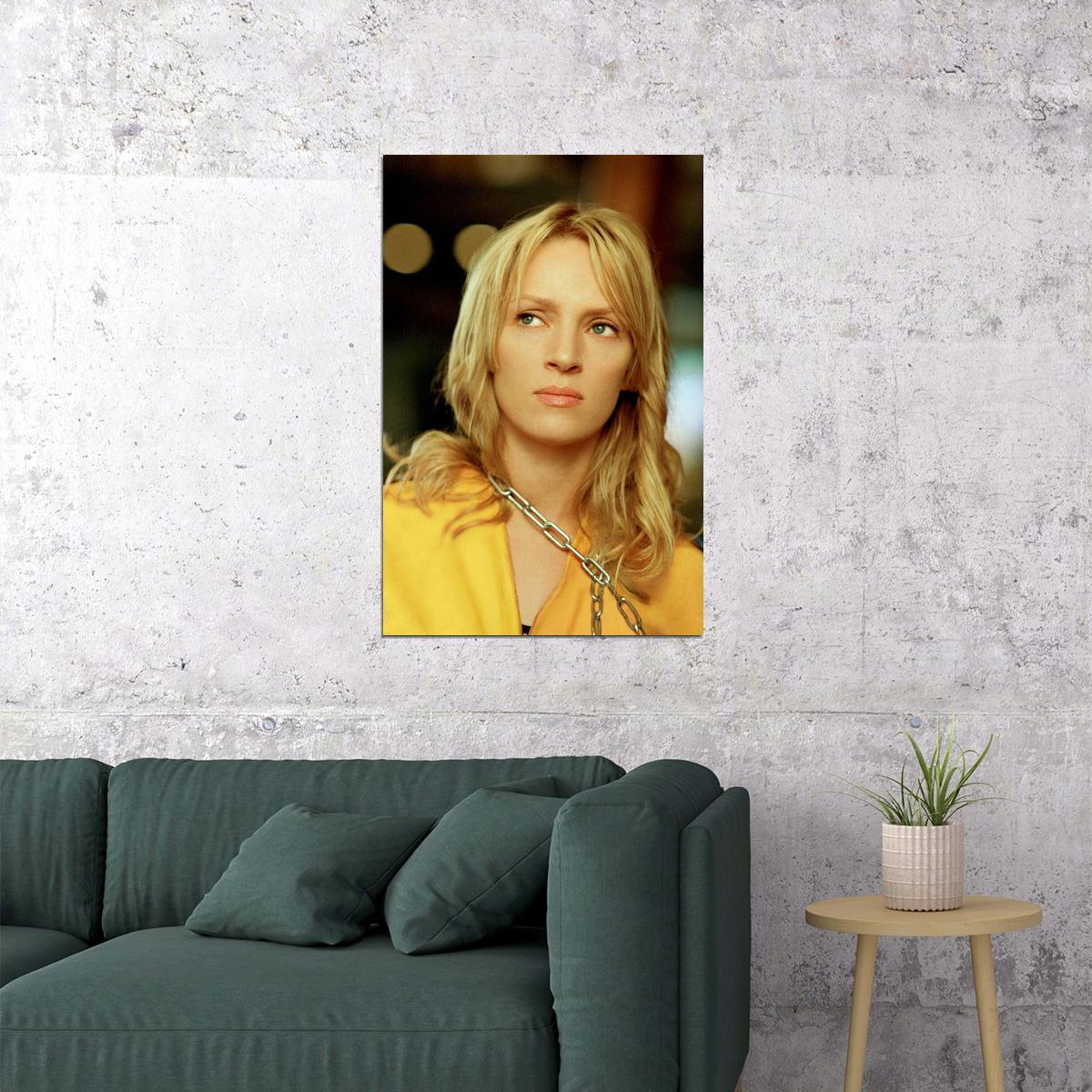 Kill Bill Uma Thurman Quentin Tarantino Classic Movie Poster Wall Art Print Home Wall Decor - xonomax