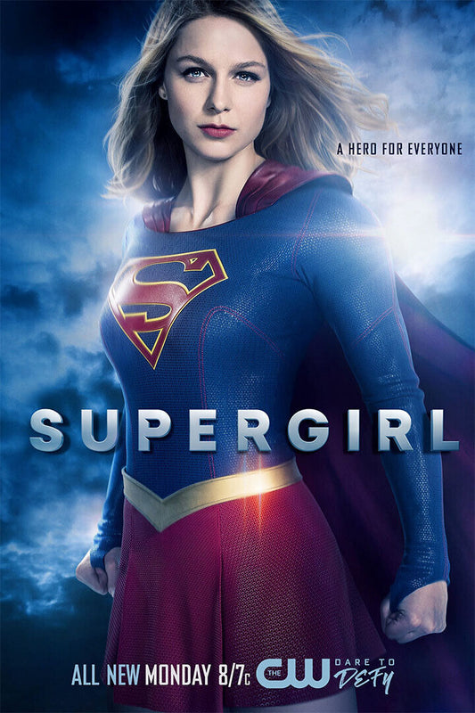 Supergirl Season 4 Tv Series Superhero Adventure Poster Wall Art Print Home Wall Decor - xonomax
