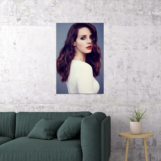 Lana Del Rey Music Singer Model Artist Poster Wall Art Print Home Wall Decor - xonomax