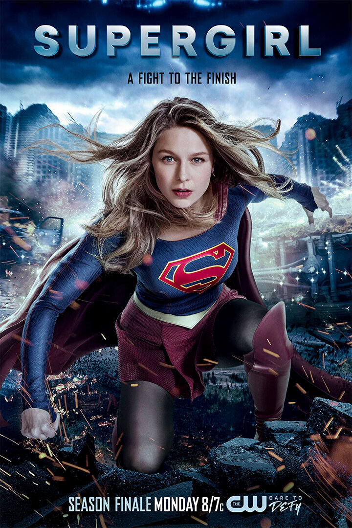 Supergirl Season 5 Movie Tv Series Crime Action Poster Wall Art Print Home Wall Decor - xonomax