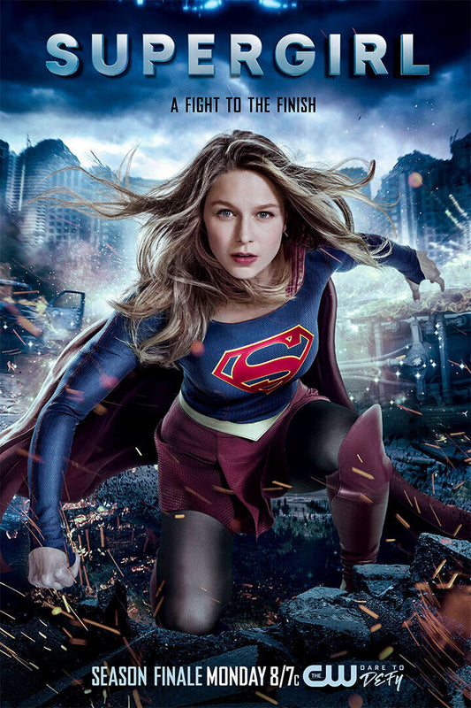 Supergirl Season 5 Movie Tv Series Crime Action Poster Wall Art Print Home Wall Decor - xonomax