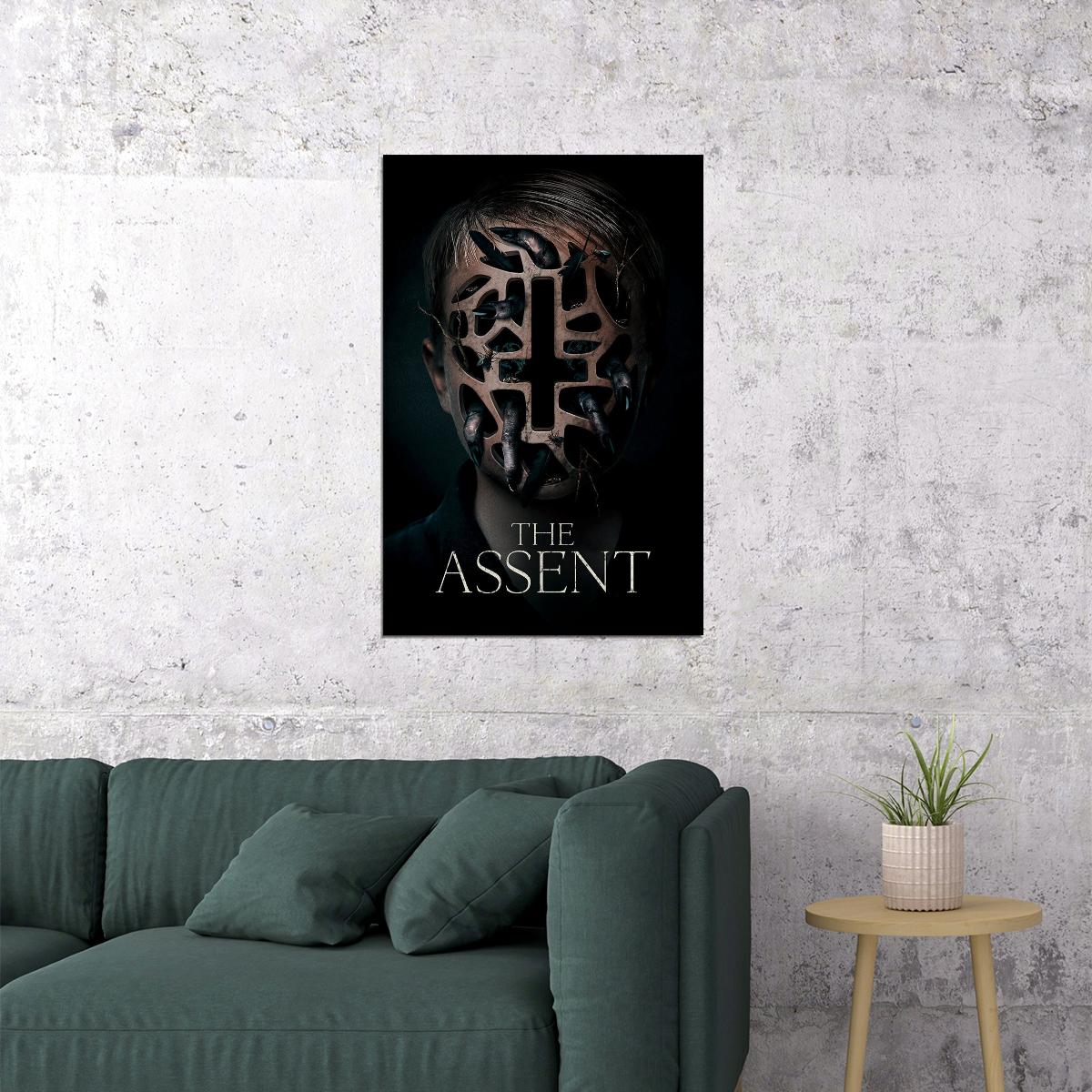 The Assent 2019 Movie Robert Kazinsky Peter Jason Poster Wall Art Print Home Wall Decor - xonomax