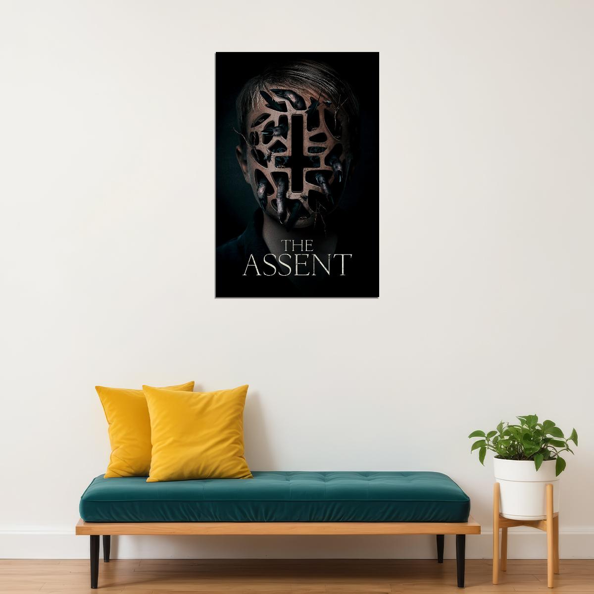 The Assent 2019 Movie Robert Kazinsky Peter Jason Poster Wall Art Print Home Wall Decor - xonomax