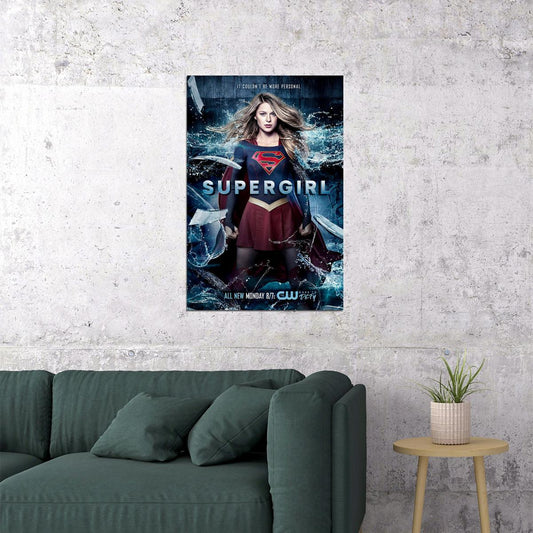 Supergirl Season 5 Movie Tv Series Drama Adventure Poster Wall Art Print Home Wall Decor - xonomax