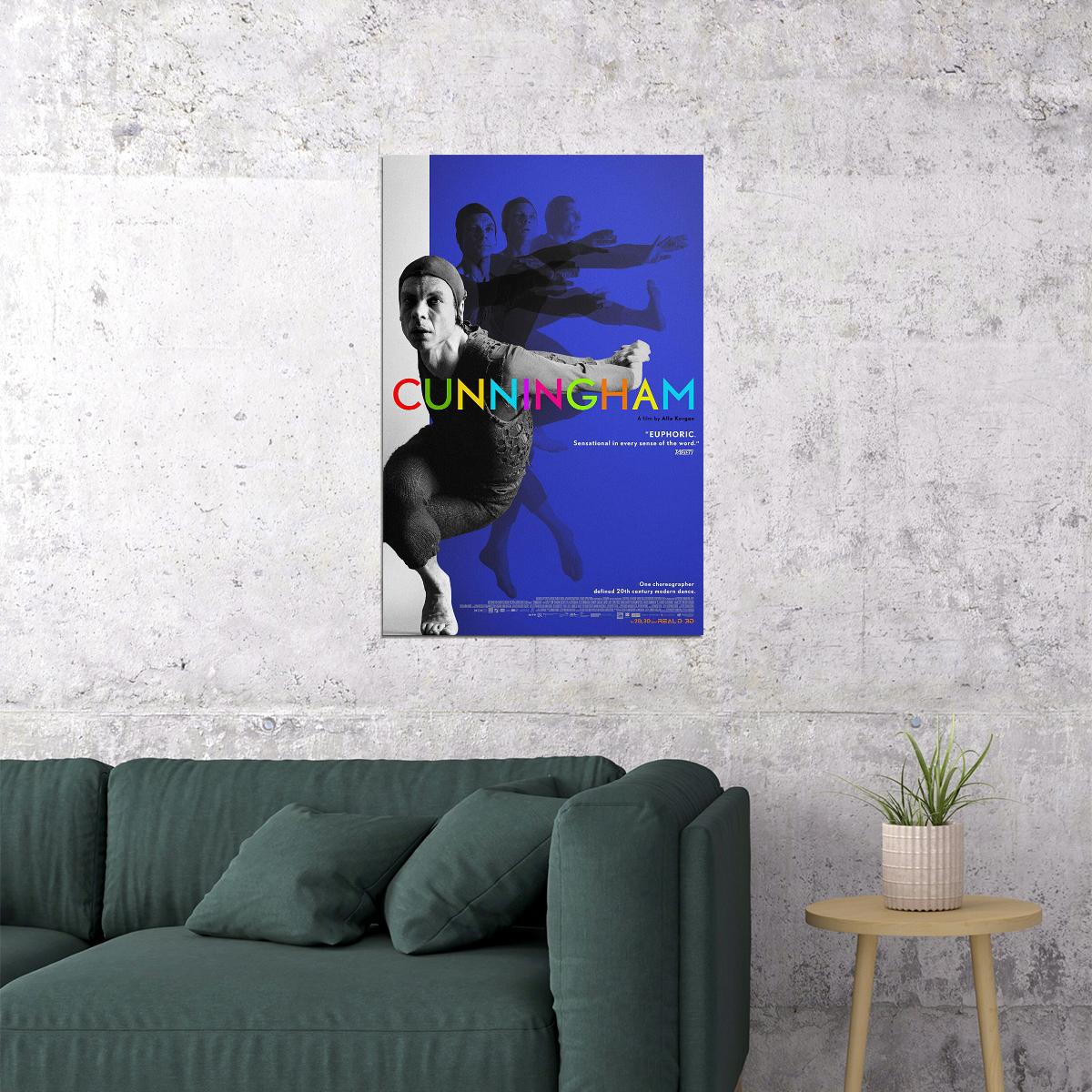 Cunningham Movie 2019 Music Biography Poster Wall Art Print Home Wall Decor - xonomax