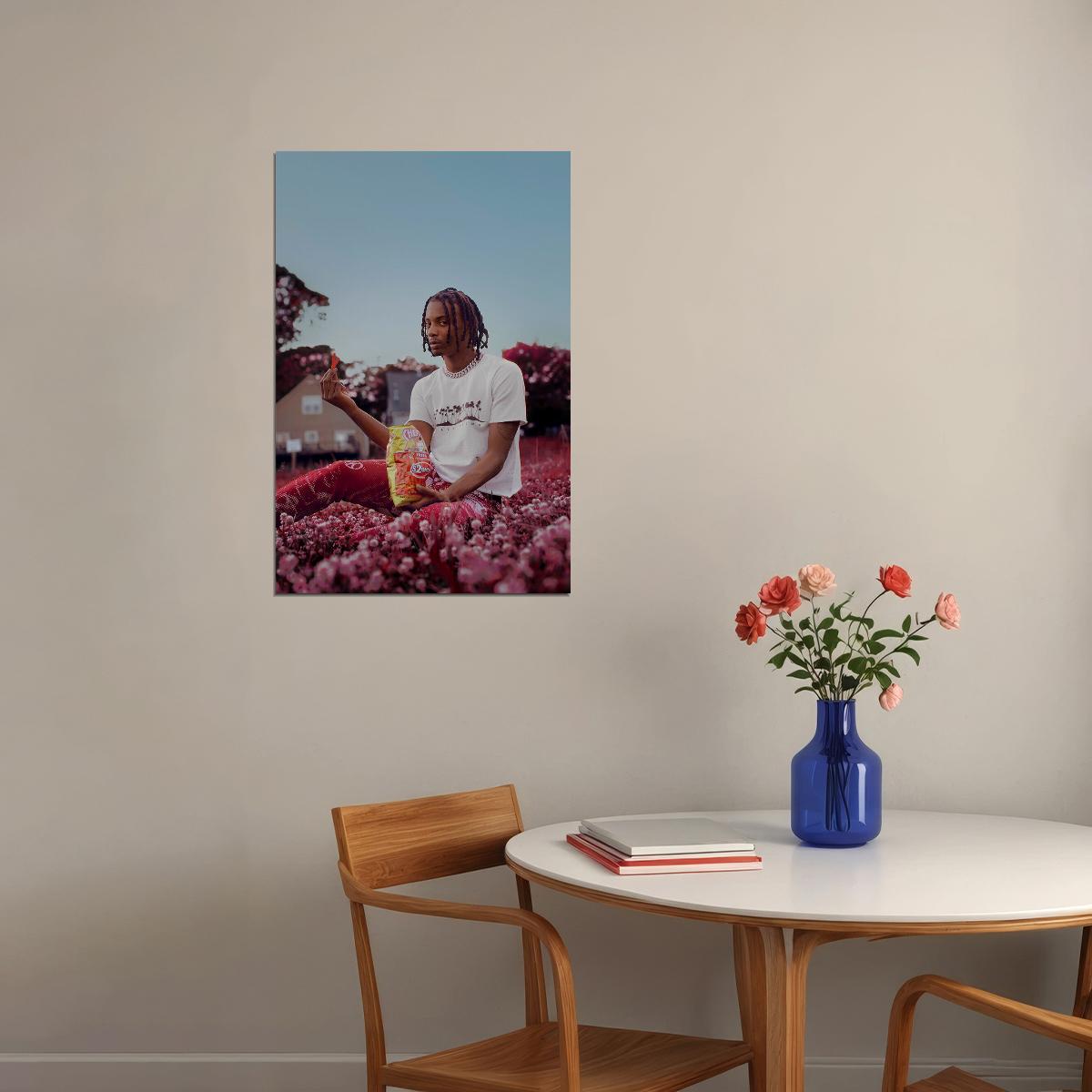 Playboi Carti 2018 Die Lit Rap Music Album Cover Poster Wall Art Print Home Wall Decor - xonomax