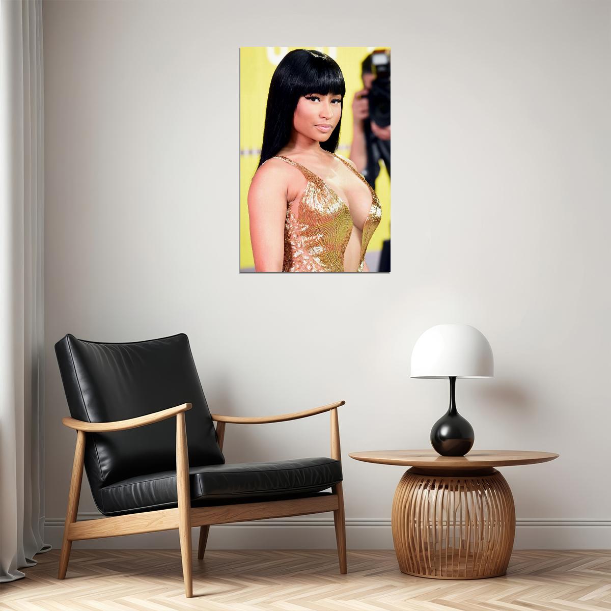 Nicki Minaj Rap Music Actress Rapper Poster Wall Art Print Home Wall Decor - xonomax