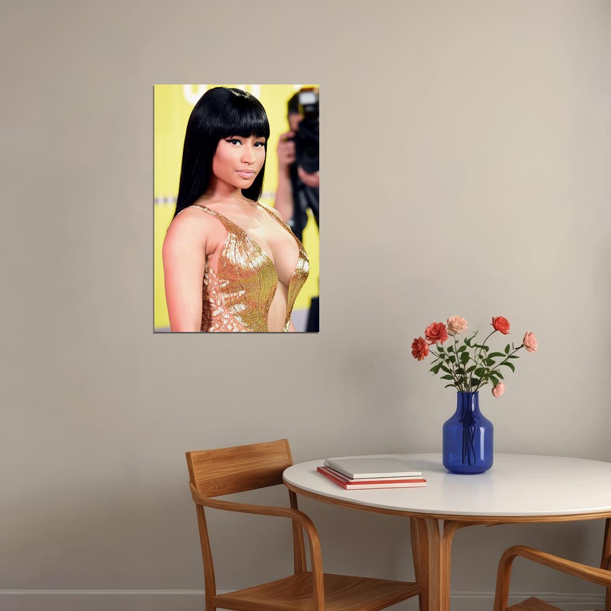 Nicki Minaj Rap Music Actress Rapper Poster Wall Art Print Home Wall Decor - xonomax