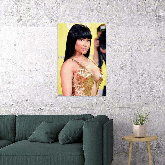 Nicki Minaj Rap Music Actress Rapper Poster Wall Art Print Home Wall Decor - xonomax