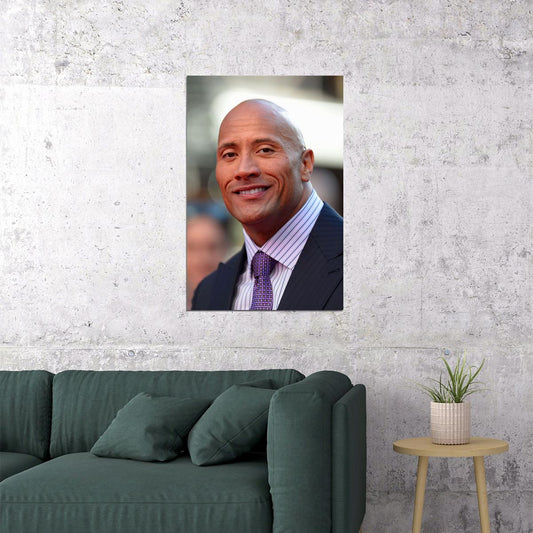The Rock Dwayne Johnson World Heavyweight Champion Poster Wall Art Print Home Wall Decor - xonomax