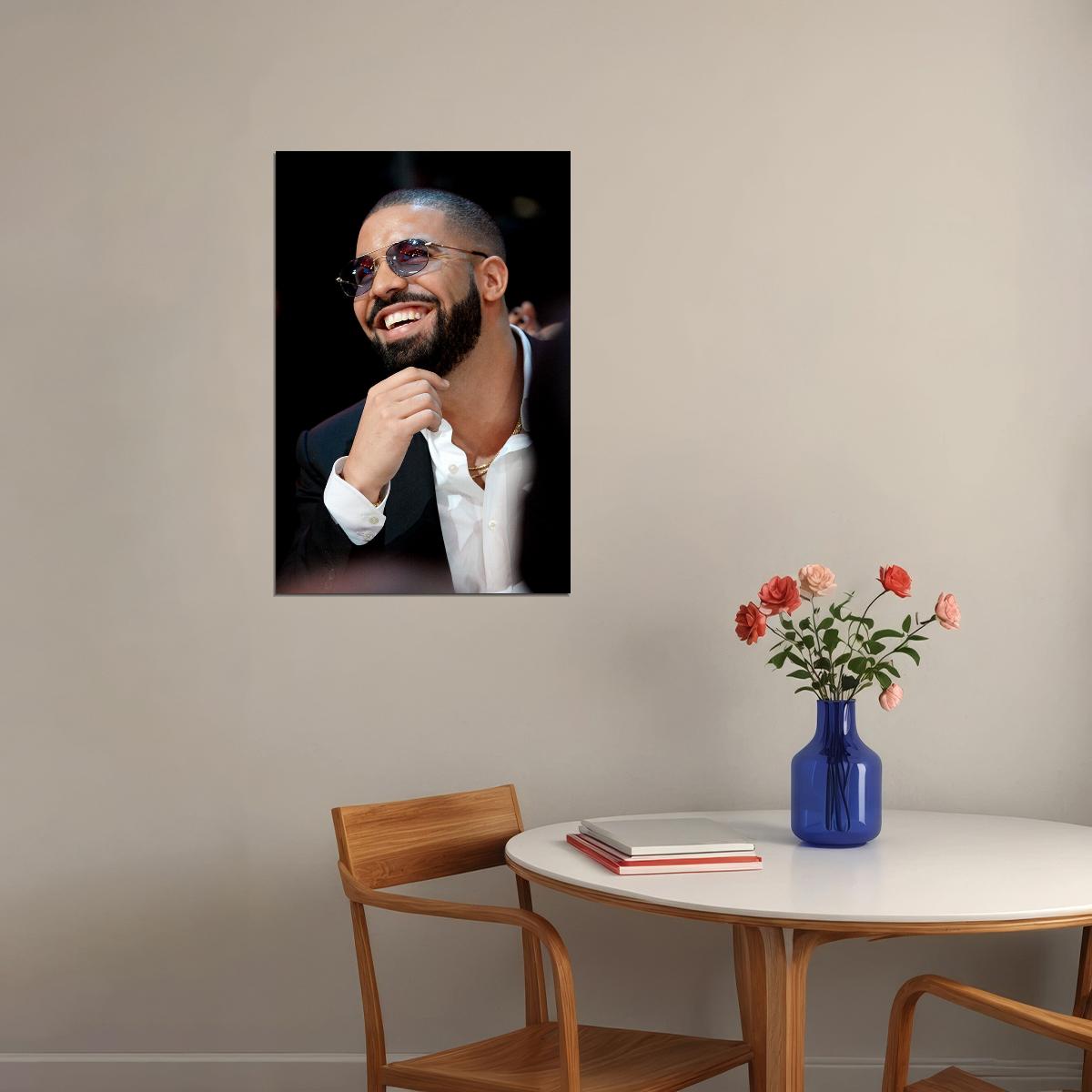 Drake Hip Hop Rapper Singer Star Chains Awesome Album Poster Wall Art Print Home Wall Decor - xonomax