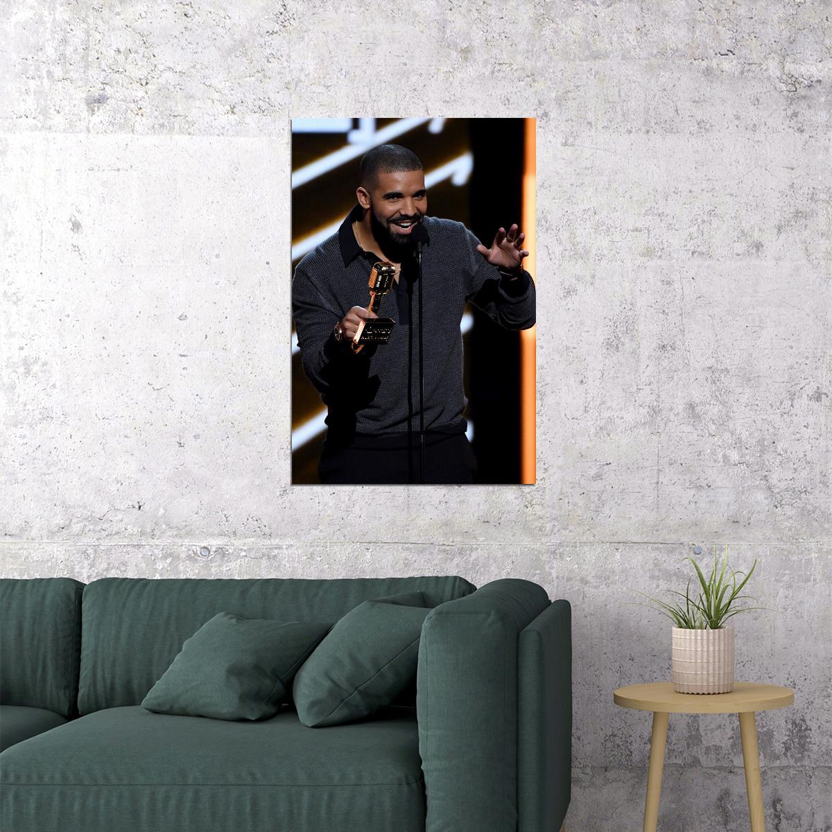 Drake Rap Hip Hop Music Singer Star Album Cover Star Poster Wall Art Print Home Wall Decor - xonomax