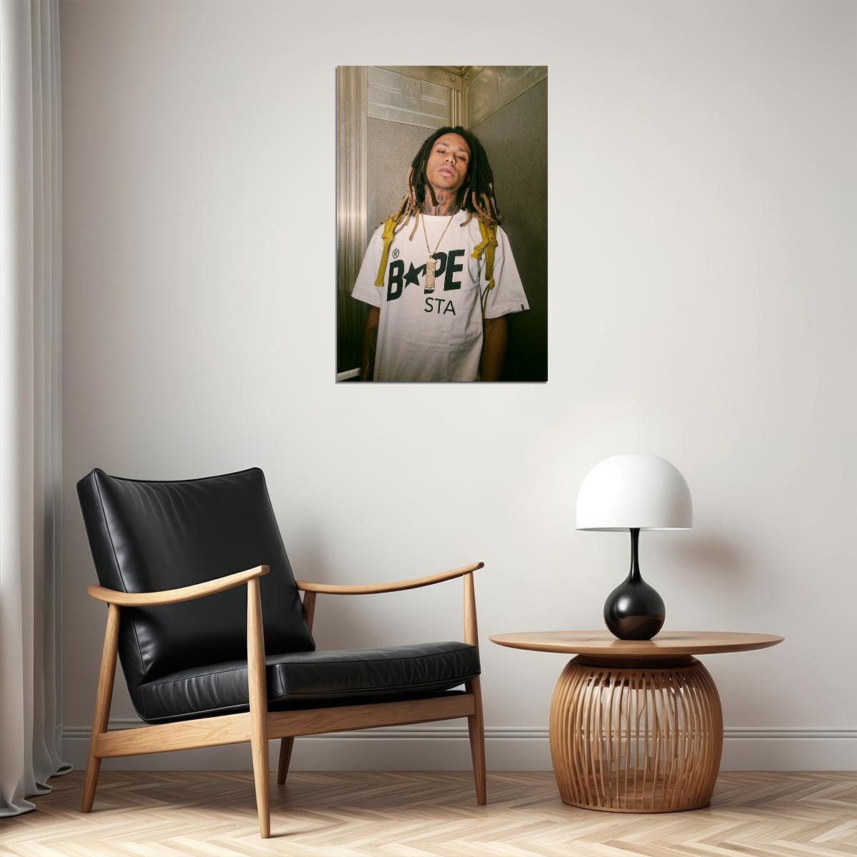 Lil Gnar Germ Rapper Hip Hop Music Album Cover Singer Poster Wall Art Print Home Wall Decor - xonomax