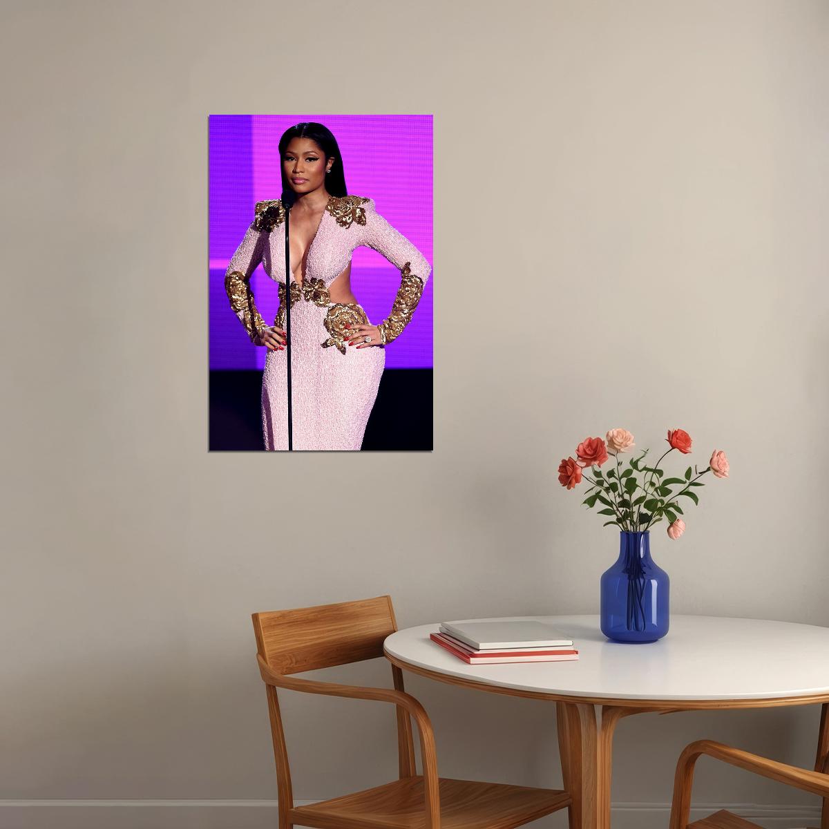 Nicki Minaj Sexy Rap Music Girl Singer Star Poster Wall Art Print Home Wall Decor - xonomax