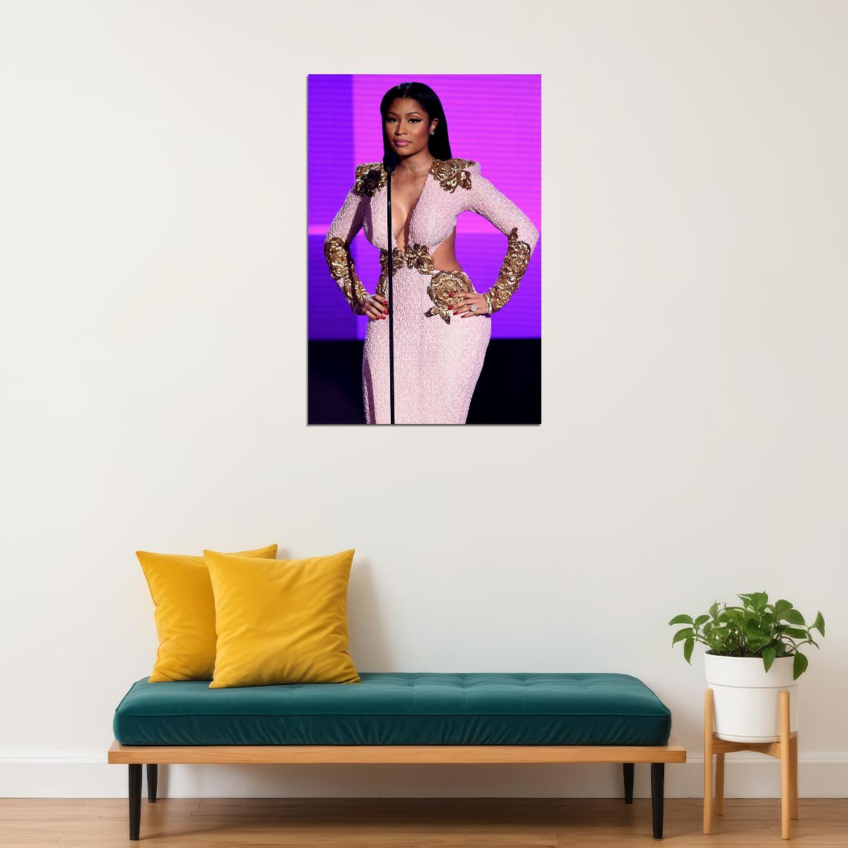 Nicki Minaj Sexy Rap Music Girl Singer Star Poster Wall Art Print Home Wall Decor - xonomax