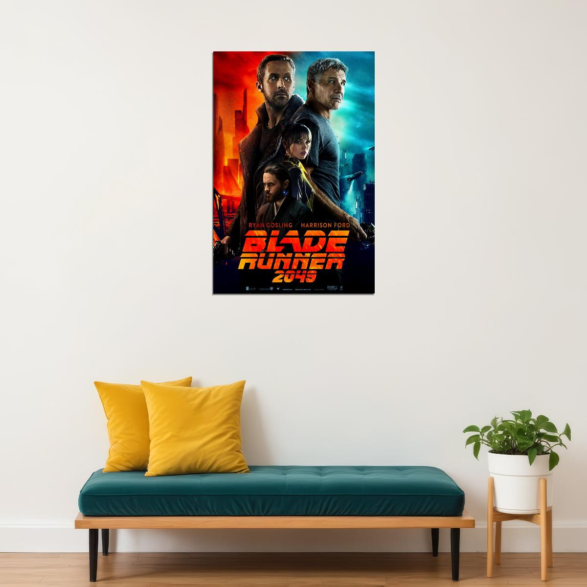Blade Runner Movie Ryan Gosling Star Actor Action Poster Wall Art Print Home Wall Decor - xonomax
