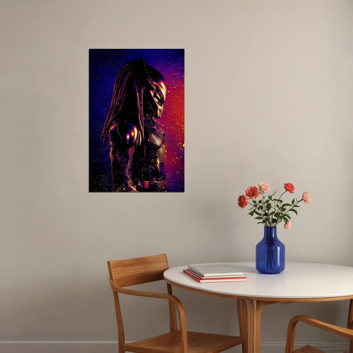 The Predator 4 Shane Black 2018 Horror Movie Action Poster Wall Art Print Home Wall Decor - xonomax