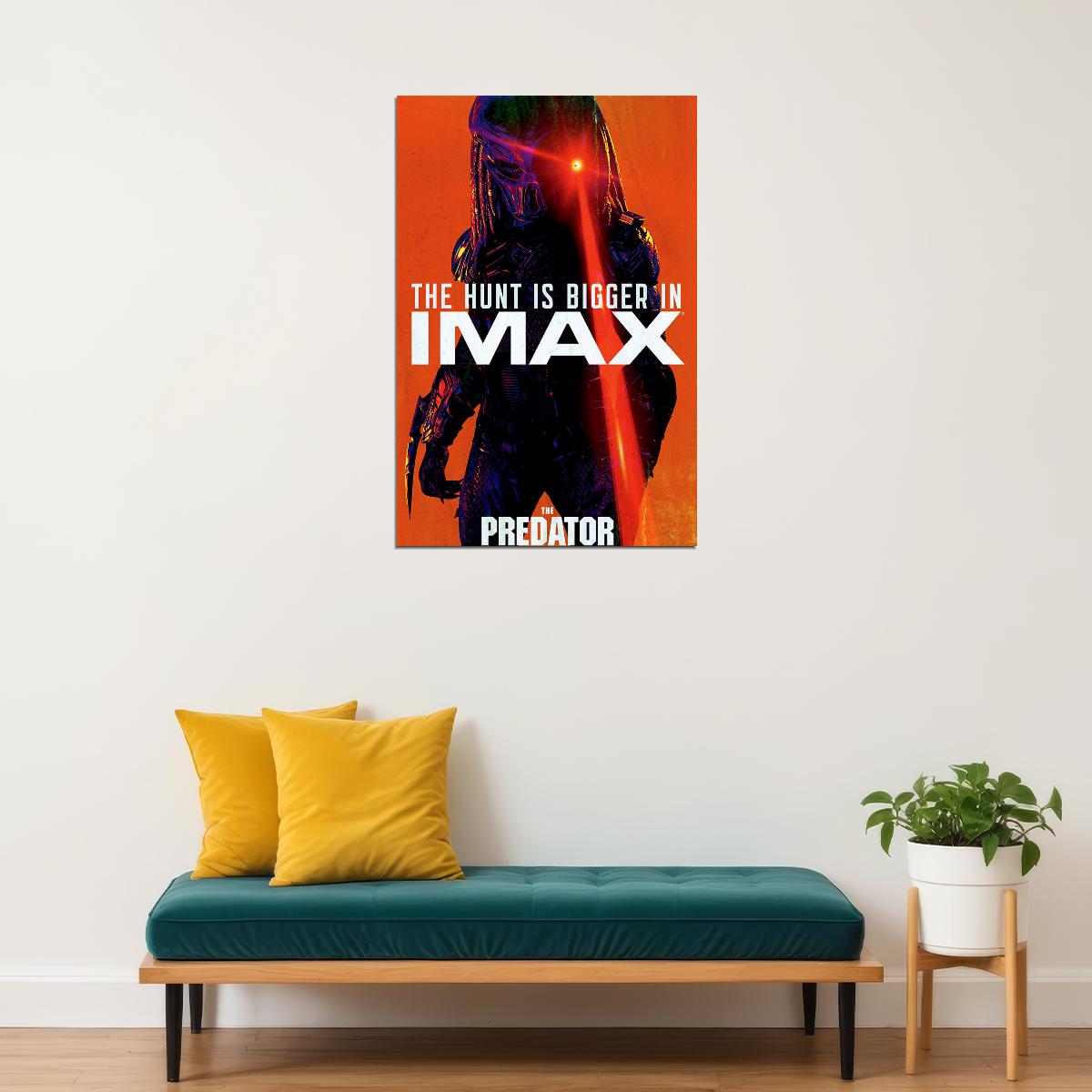 The Predator Shane Black 2018 Horror Movie Thrilller Poster Wall Art Print Home Wall Decor - xonomax