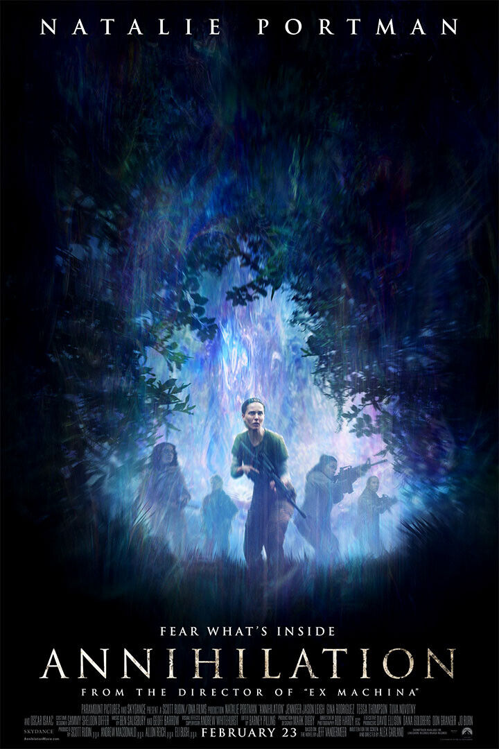 Annihilation 2018 Horror Movie Action Drama Poster Wall Art Print Home Wall Decor - xonomax