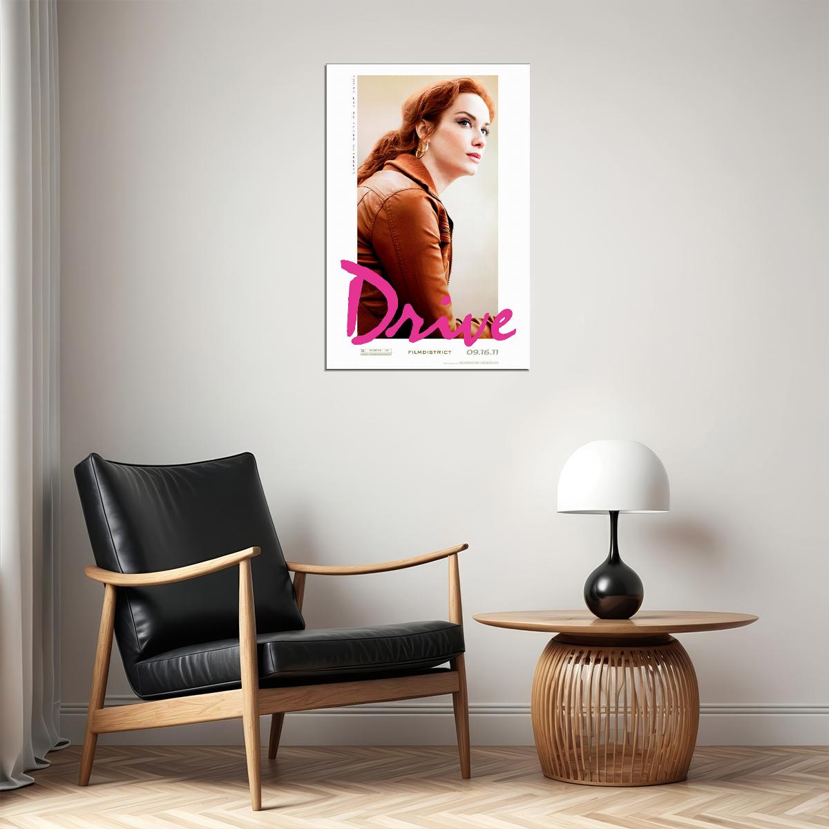Drive Movie Ryan Gosling Classic Film Car Action Poster Wall Art Print Home Wall Decor - xonomax