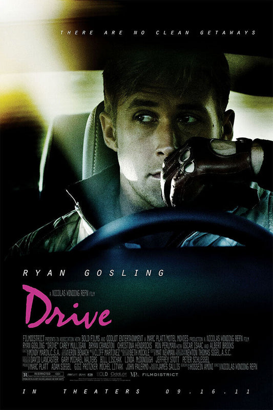 Drive Movie Ryan Gosling Classic Film Comic Action Poster Wall Art Print Home Wall Decor - xonomax