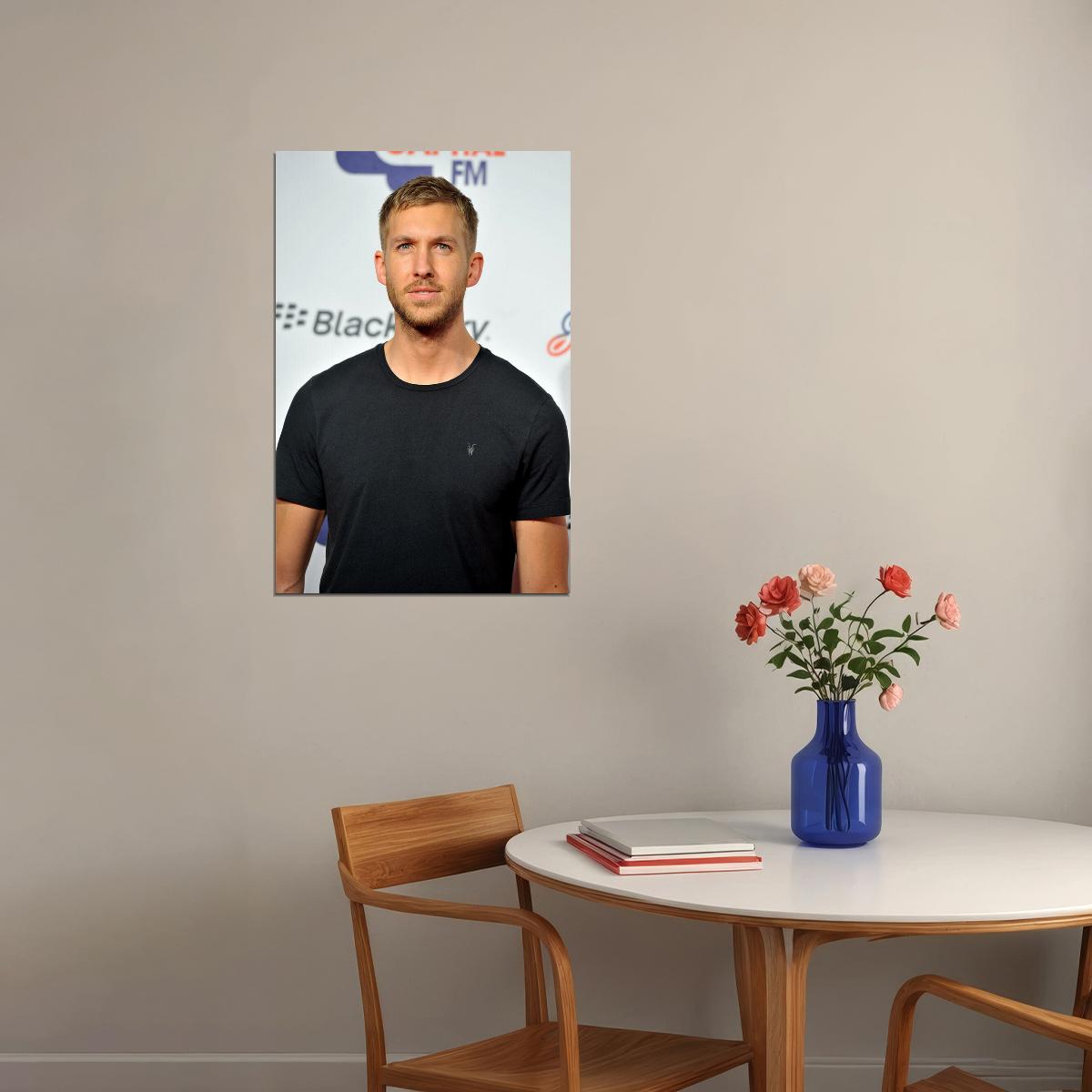 Calvin Harris Rap Music Singer Creator Producer Poster Wall Art Print Home Wall Decor - xonomax