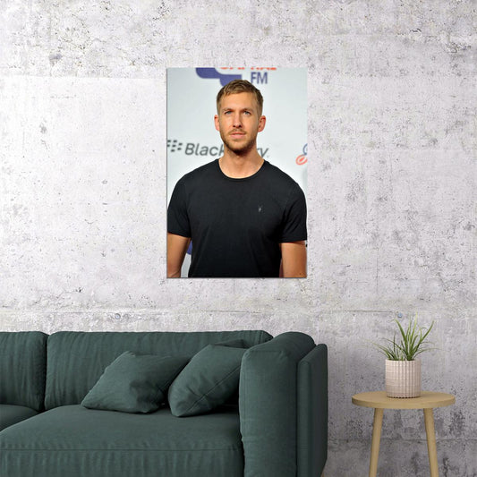 Calvin Harris Rap Music Singer Creator Producer Poster Wall Art Print Home Wall Decor - xonomax