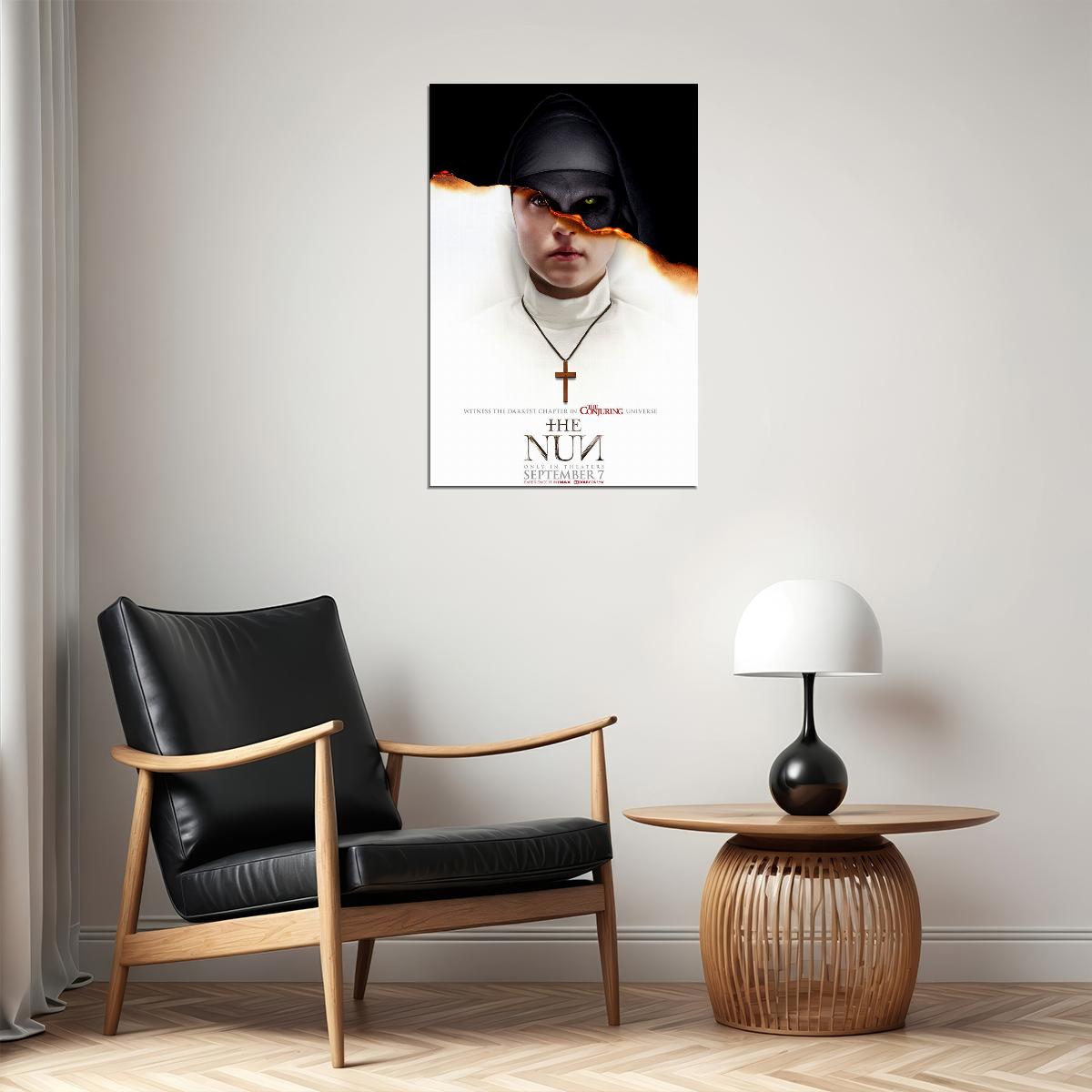 The Nun 2018 Movie The Conjuring Thriller Horror Poster Wall Art Print Home Wall Decor - xonomax