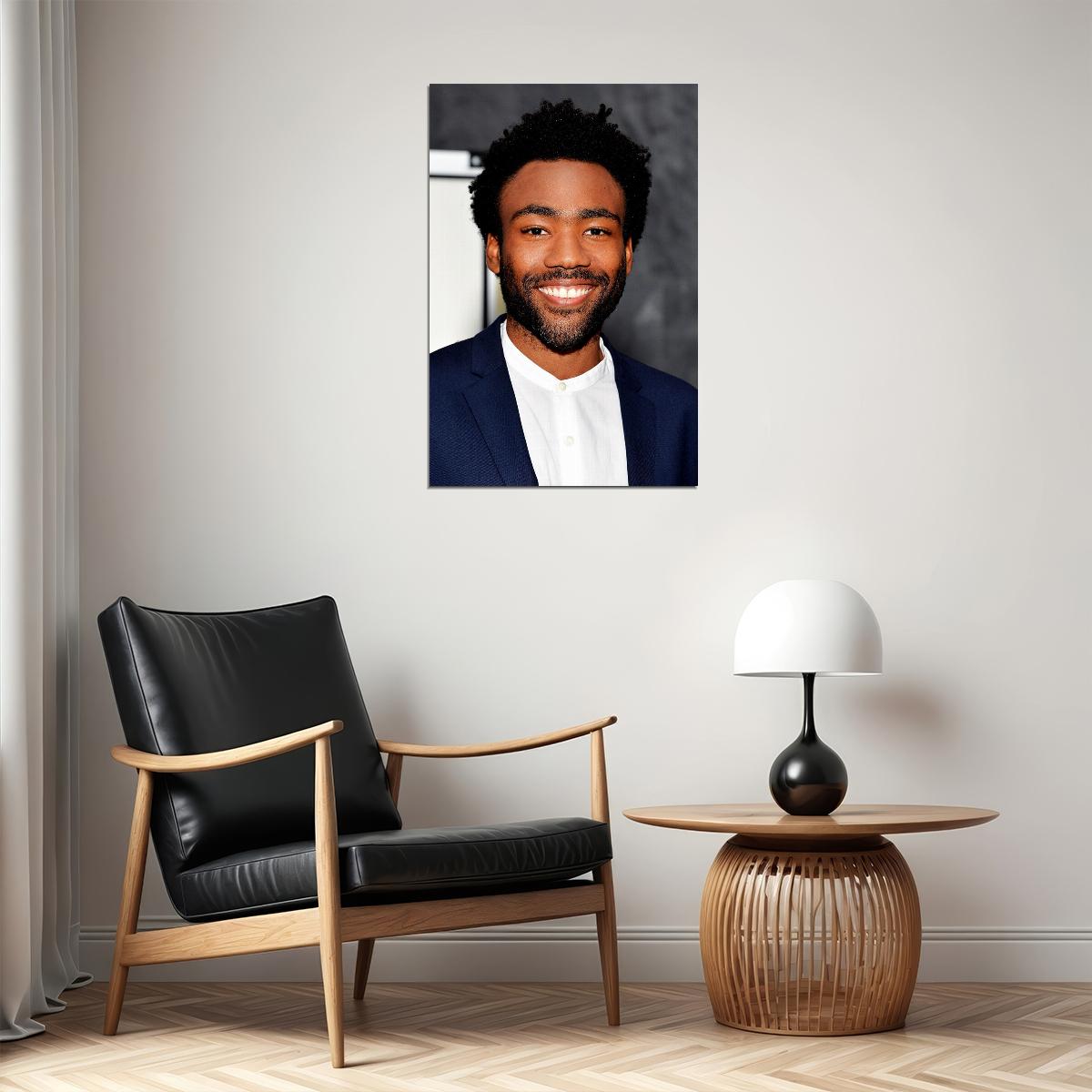 Donald Glover 2018 Fashion Icon Childish Gambino Rapper Poster Wall Art Print Home Wall Decor - xonomax