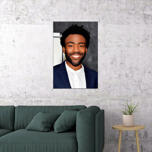 Donald Glover 2018 Fashion Icon Childish Gambino Rapper Poster Wall Art Print Home Wall Decor - xonomax