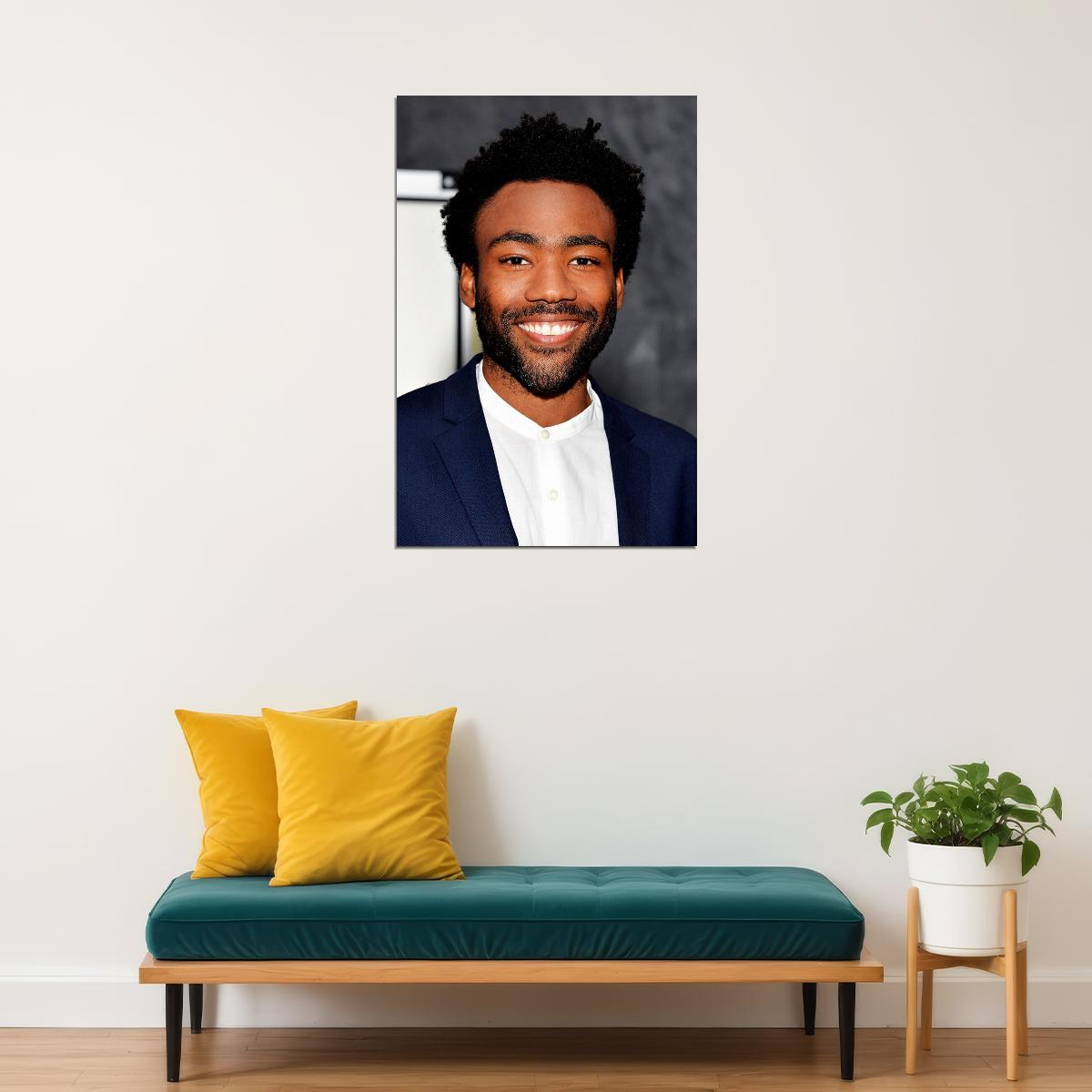 Donald Glover 2018 Fashion Icon Childish Gambino Rapper Poster Wall Art Print Home Wall Decor - xonomax