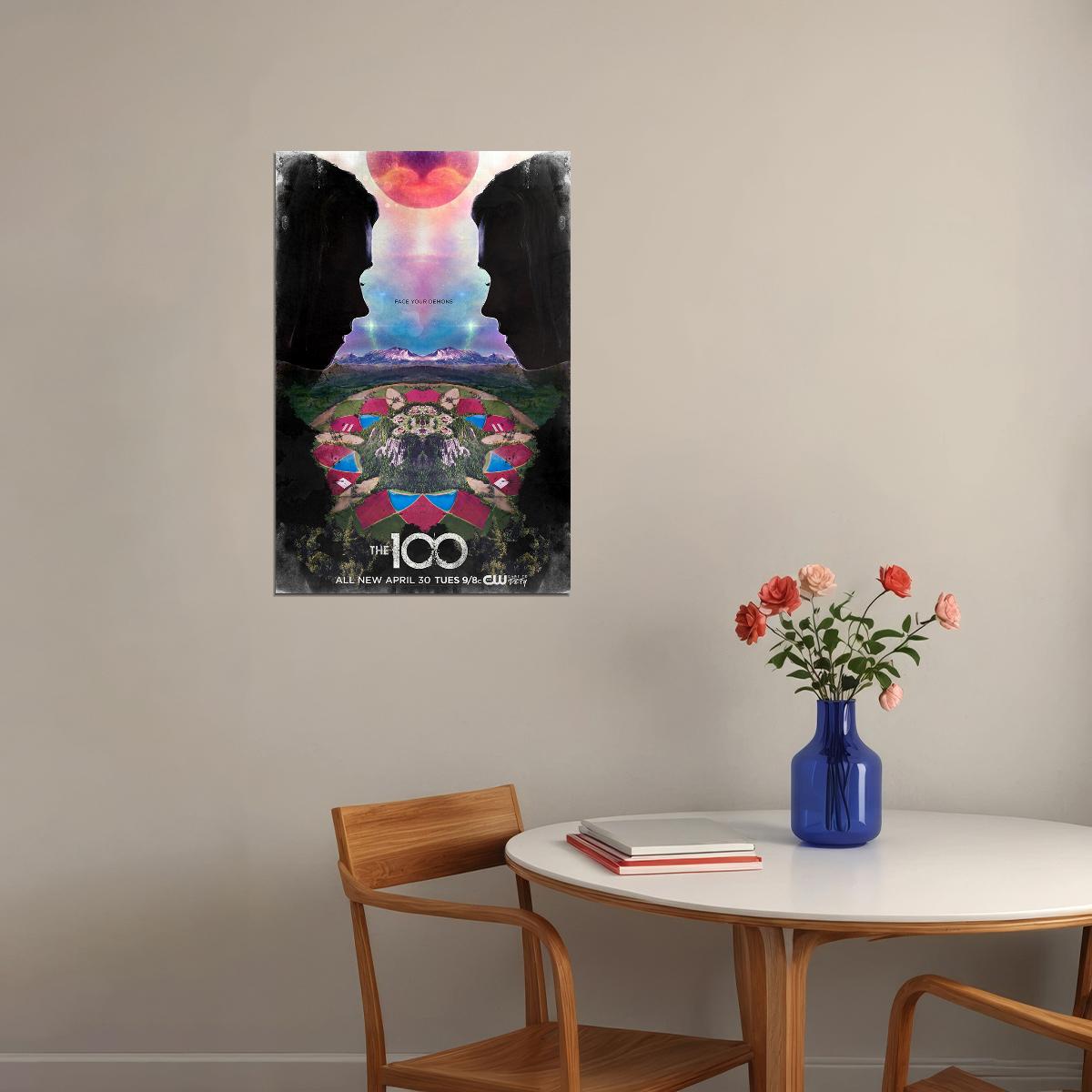 The 100 American Movie Science Fiction Poster Wall Art Print Home Wall Decor - xonomax