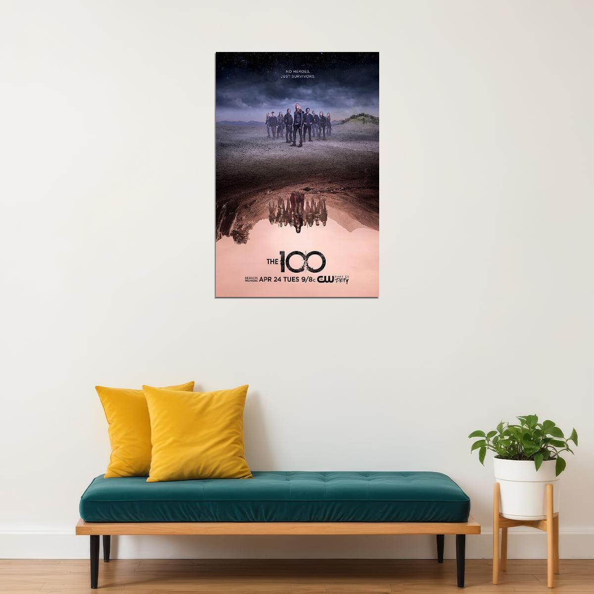 The 100 American Movie Action Adventure Poster Wall Art Print Home Wall Decor - xonomax