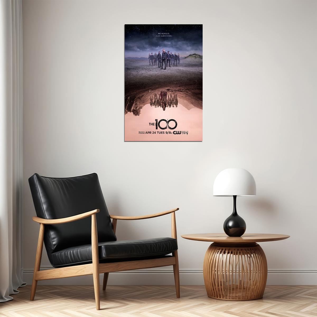 The 100 American Movie Action Adventure Poster Wall Art Print Home Wall Decor - xonomax