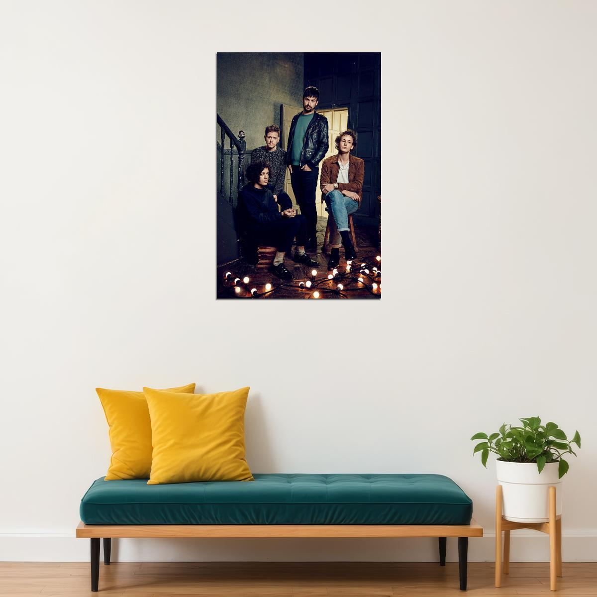 The 1975 Rock Music Band Stars Group Poster Wall Art Print Home Wall Decor - xonomax