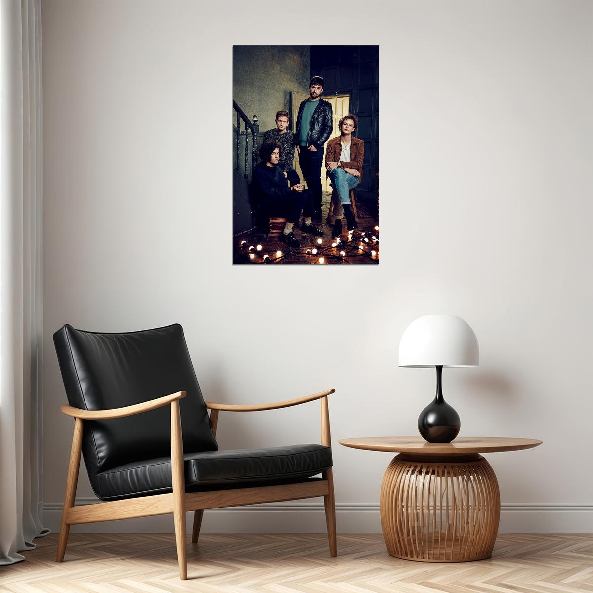 The 1975 Rock Music Band Stars Group Poster Wall Art Print Home Wall Decor - xonomax