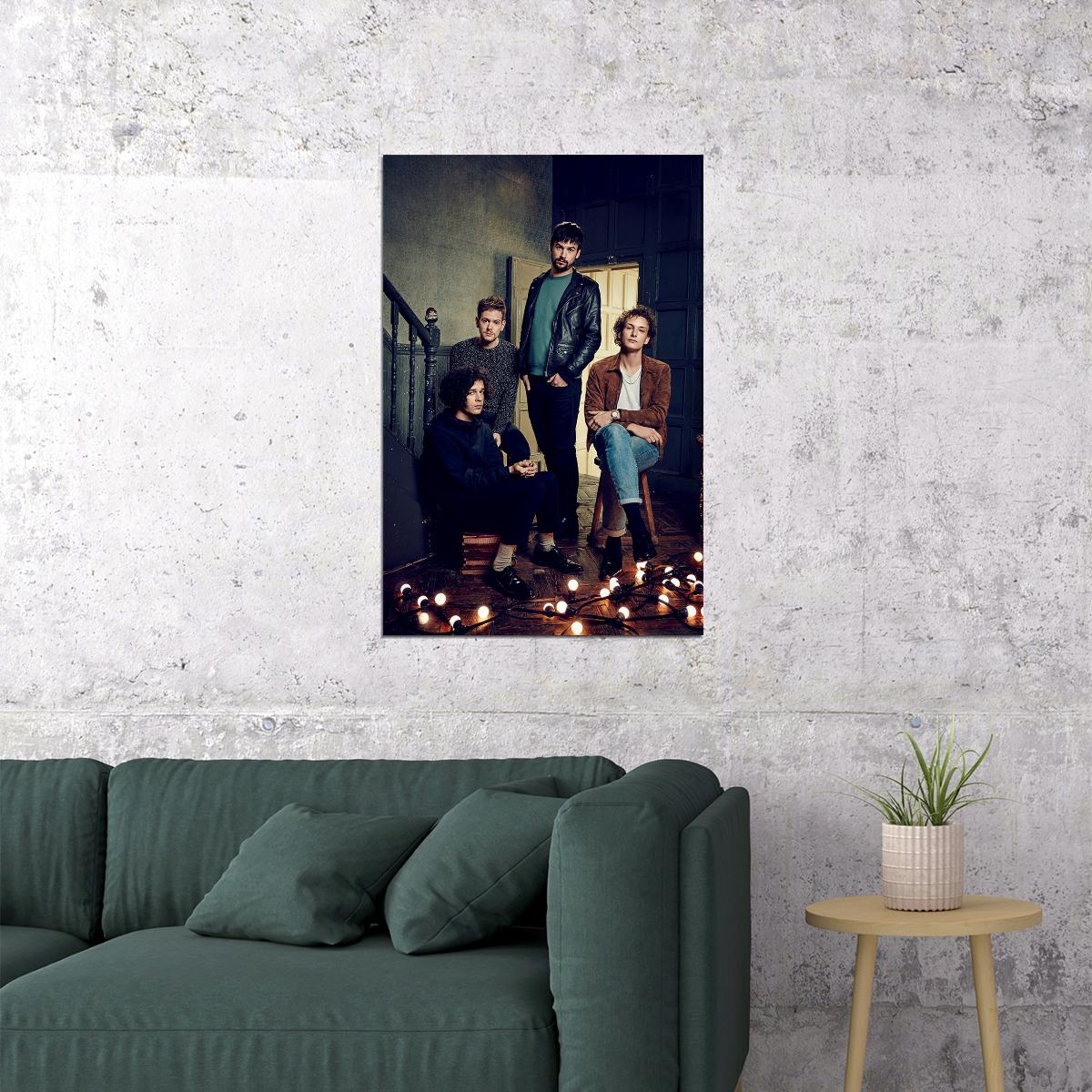 The 1975 Rock Music Band Stars Group Poster Wall Art Print Home Wall Decor - xonomax