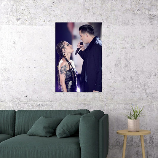 G-eazy And Halsey Rose Rap Poster Wall Art Print Home Wall Decor - xonomax