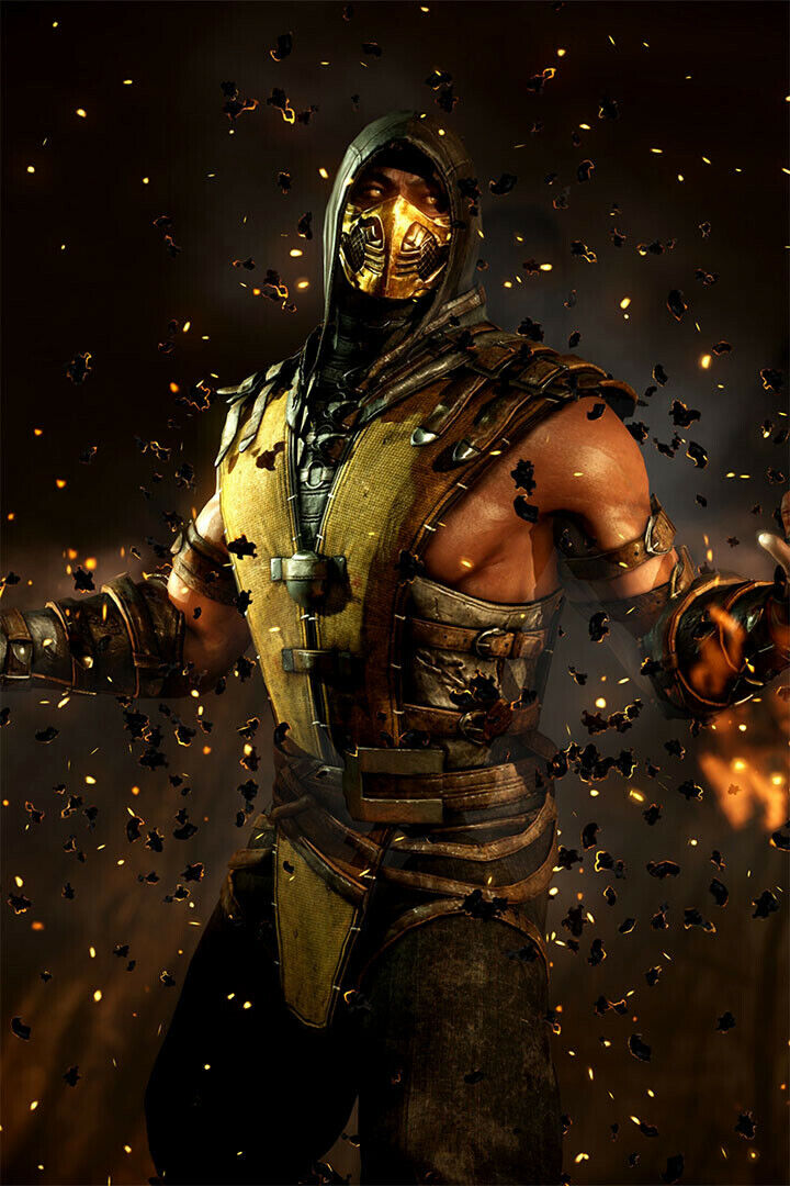 Mortal Kombat X Hot Fighting Game Poster Wall Art Print Home Wall Decor