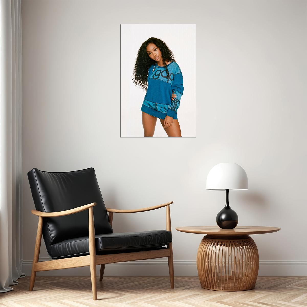 Sza Usa Hip Hop Rap Music Singer Star Musician Poster Wall Art Print Home Wall Decor - xonomax