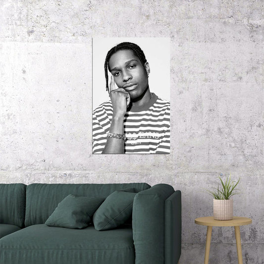 Asap Rocky Music Star Music Video Director Poster Wall Art Print Home Wall Decor - xonomax