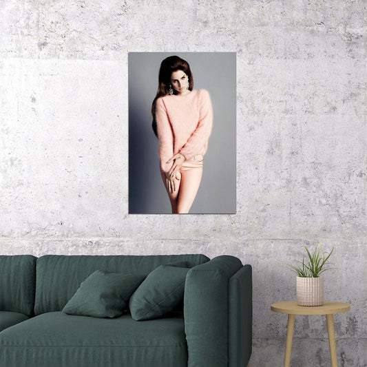 Lana Del Rey Soul Music Songwriter Poster Wall Art Print Home Wall Decor - xonomax