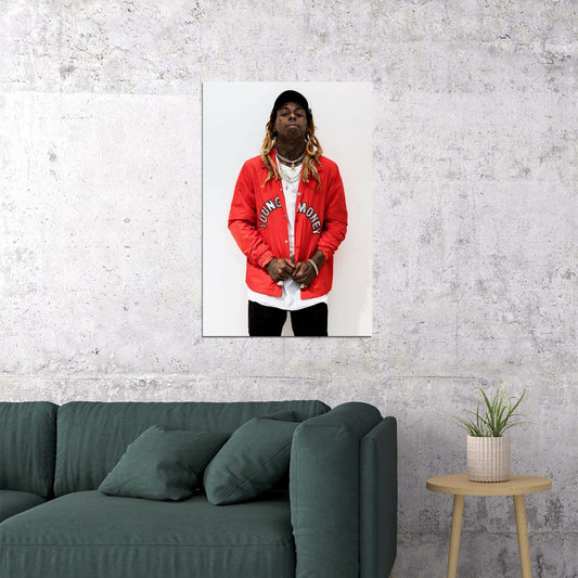 Lil Wayne Purple Rap Music Singer Musician Poster Wall Art Print Home Wall Decor - xonomax