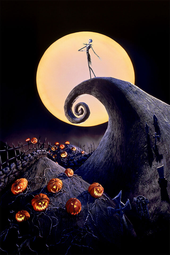 The Nightmare Before Christmas Animation Family Poster Wall Art Print Home Wall Decor - xonomax